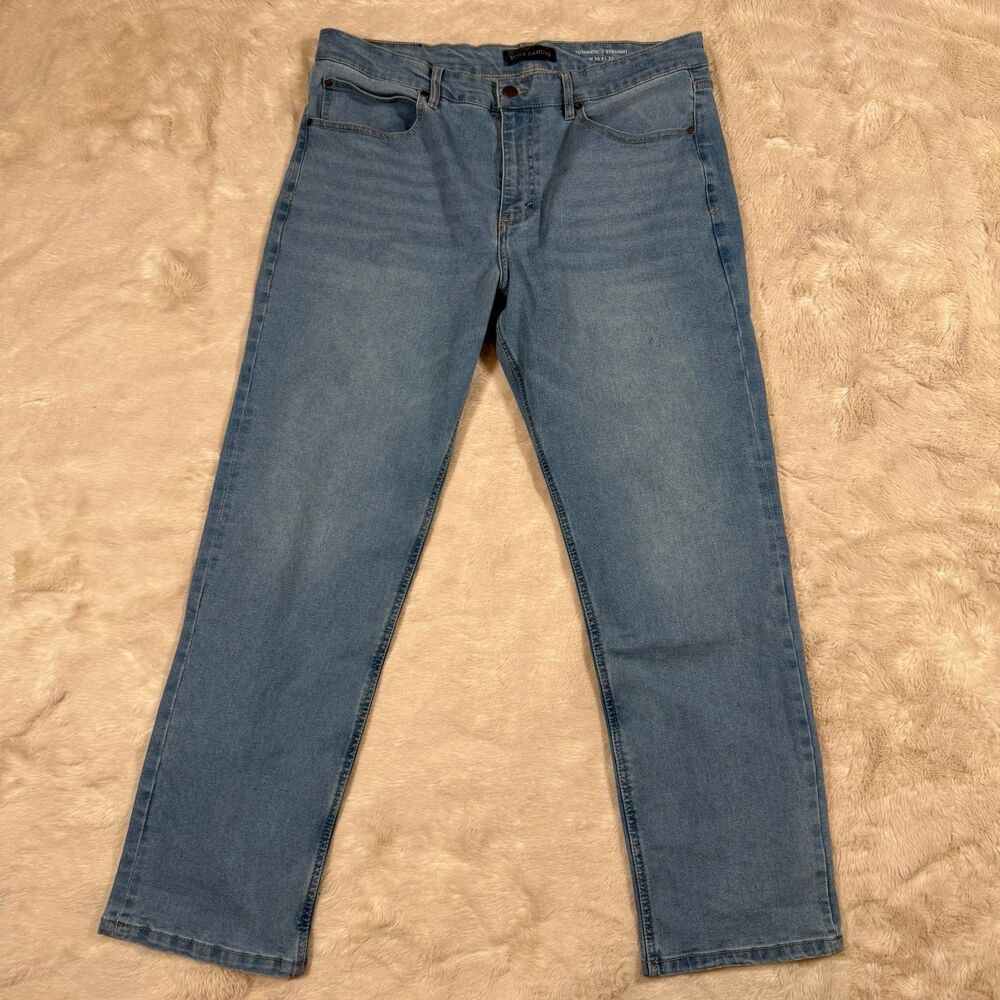 Vince Camuto Straight Denim Blue men’s jeans 36W X 30L
